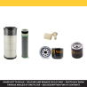CASE CX 27 B-ZTS Filter Service Kit Air Oil Fuel Filters w/Yanmar 3TNV88A-SYB Eng.