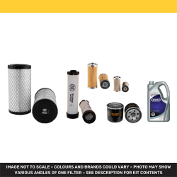 Engine Filter & Lubricant kit suitable for Cat 301.4C with Yanmar 3TNV76 Eng.