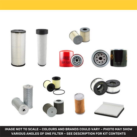 Kubota U56-5 Mini E xcavator Filter Kit