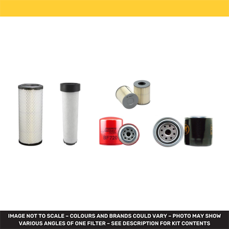 Kubota U56-5 Mini E xcavator Filter Kit