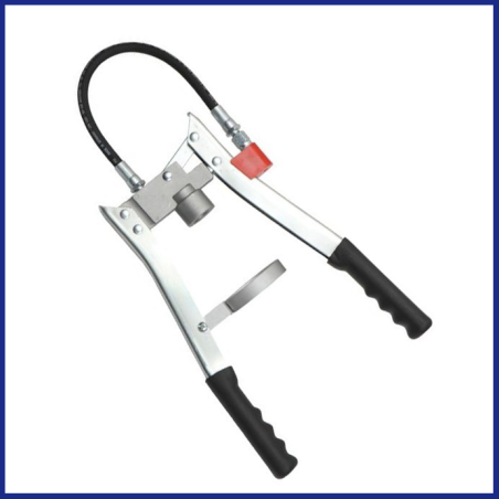 Exol Lube Shuttle Twin Handle 500g Grease Gun - Flexi-Hose & Coupler Included