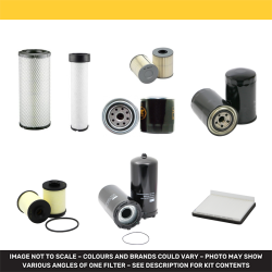 KUBOTA KX085-5 Filter Service Kit w/Kubota V3307T eng. 2023-