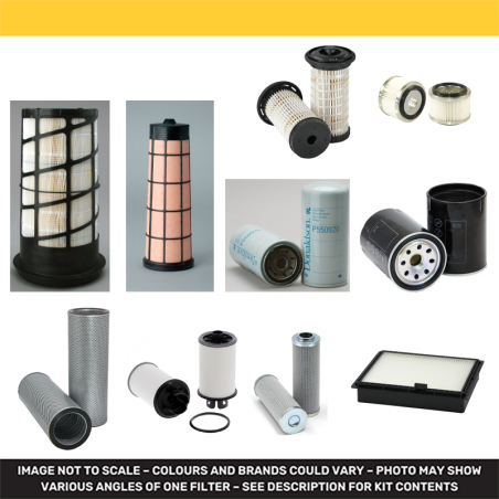 Develon DL200-7 Filter Service Kit with Perkins 1204J engine 2023-