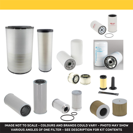 Develon DX 300 LC-7 Filter Service Kit with Develon DL08V Engine