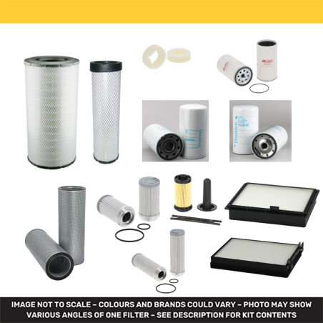 Develon DX 140 W-7 Filter Service Kit with Develon DL06V engine 2024-