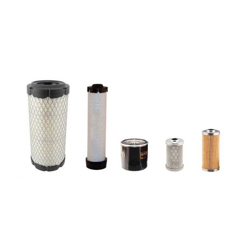 Takeuchi TB108 Filter service Kit Air, Oil, Fuel Filters