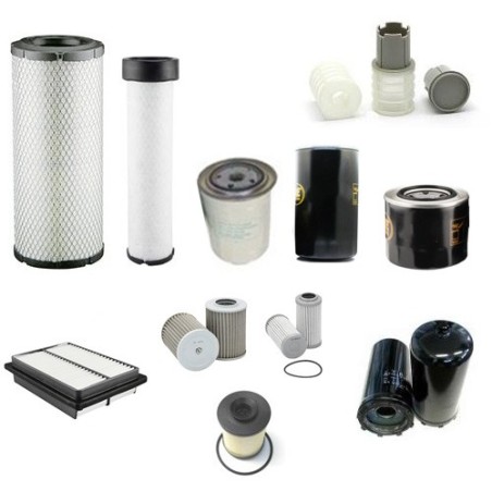 KUBOTA KX080-4A Filter Service Kit Air Oil Fuel Filters w/Kubota V 3307-CR-TE4 Eng.
