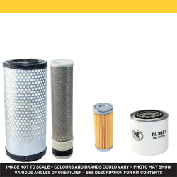 Kubota STW34D Compact Tractor Filter Kit