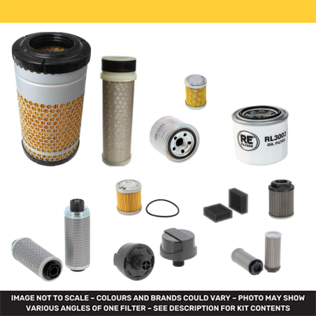 Kubota U27-4 Mini E xcavator Filter Kit