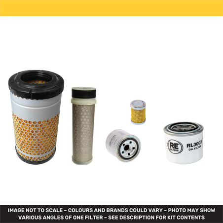 Kubota U27-4 Mini E xcavator Filter Kit