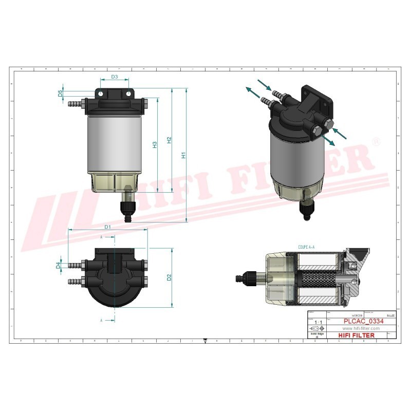 COMPLETE PETROL FILTER