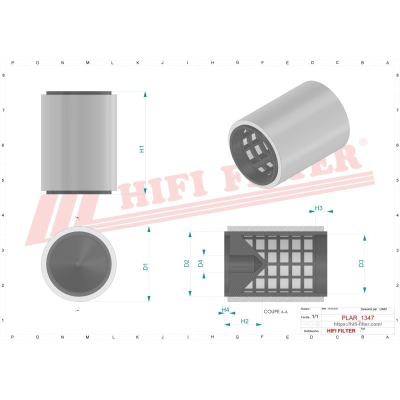 ENGINE BREATHER FILTER