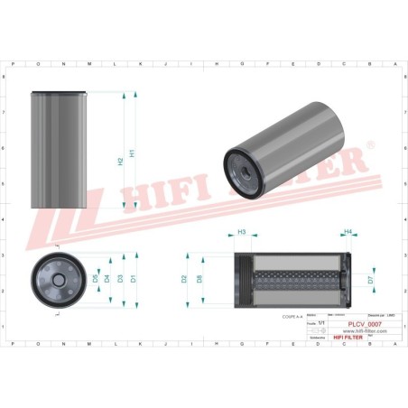 FUEL WATER SEPARATOR FILTER