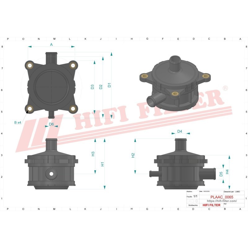 ENGINE BREATHER FILTER