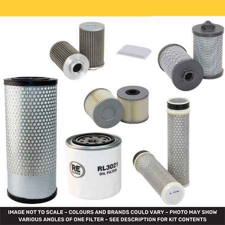 Kubota KX015-4 Compact E xcavator Filter Kit