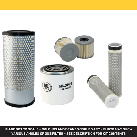 Kubota KX015-4 Compact E xcavator Filter Kit