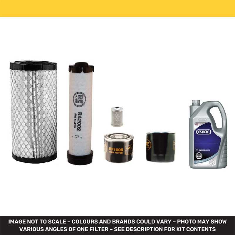 Kubota KX016-4 Engine Filter & Lubricant Kit 2011-2018| RICO Europe