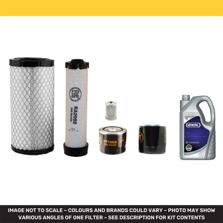Kubota KX016-4 Compact E xcavator Filter Kit