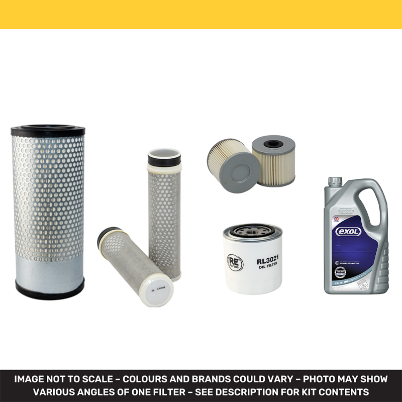 Kubota K x015-4 Compact E xcavator Filter Kit