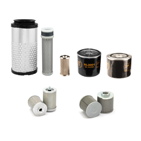 KUBOTA U17-3 Filter Service Kit w/Kubota D 902 Eng. 2008-