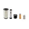 HITACHI ZX 19 U-6 ZAXISFilter Service Kit Air Oil Fuel Filters w/YANMAR / 3 TNV 70 / 01.2019 Eng.