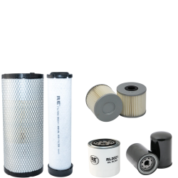 Filter Kit for Takeuchi TB257FR with Kubota V2403-CR-TE5B engine 2021