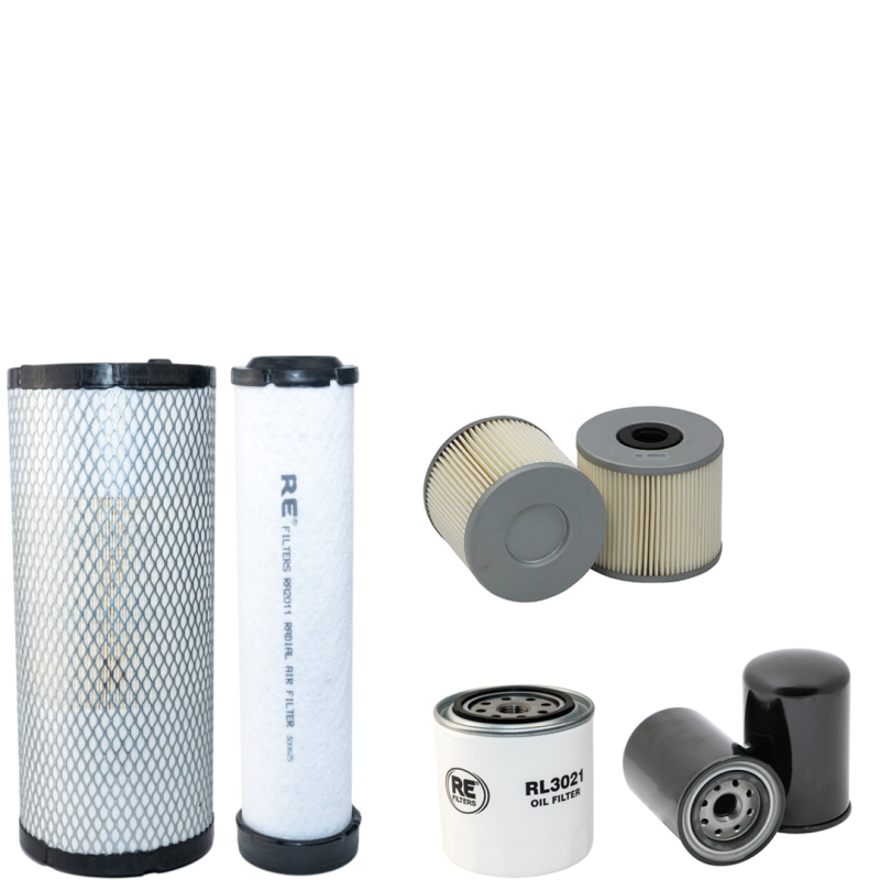 Filter Kit for Takeuchi TB257FR with Kubota V2403-CR-TE5B engine 2021
