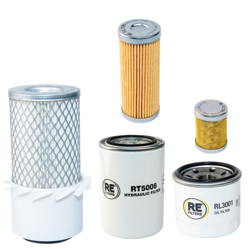 Takeuchi TB007 Filter Service Kit Air, Oil, Fuel Filters