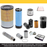Filter kit for Kobelco SK140 SRLC-7 with Isuzu Engine