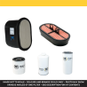 Engine Filter Kit for Thwaites MACH 2066 Dumper with Deutz engine year 2015-