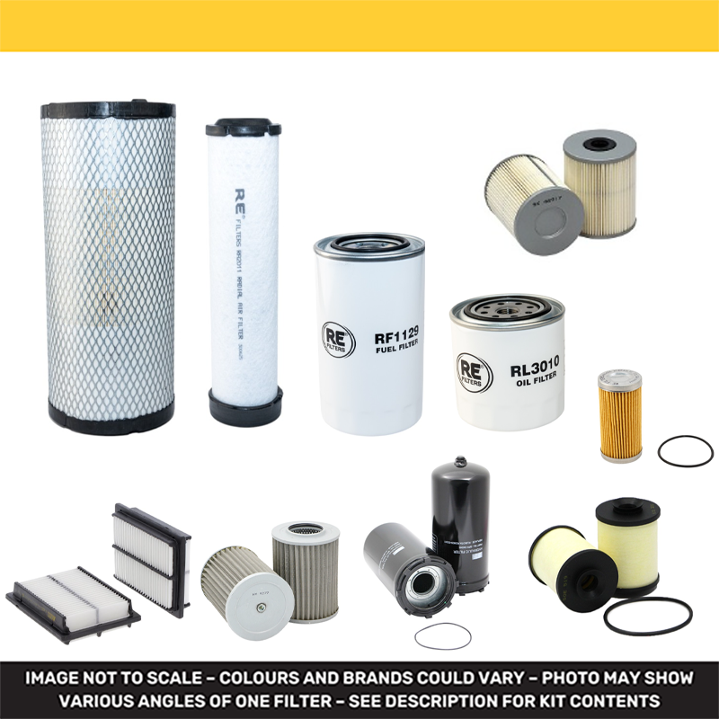 Kubota KX080-4 Alpha 2 Filter Kit