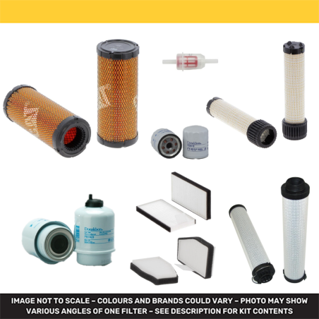 CAT 302.7 CR Filter Service Kit with CAT C1.1 engine year 2022-