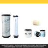 Filter kit for Doosan DX35Z with Kubota D1703-M-DI-EF03 engine 2020-