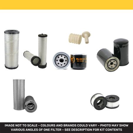Takeuchi TB153FR fIlter Service Kit w/Komatsu / Yanmar 4TNV88eng. 2017-