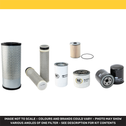 Filter service kit fits Yanmar C30R-2B with Yanmar 4NNKAC engine 2018-