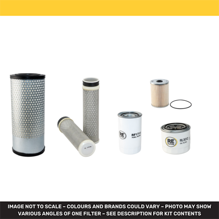 Yanmar C30R-2B engine filter service kit with Yanmar 4NNKAC engine 2018-