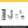 Filter service kit fits Yanmar C30R-2B with Yanmar 4NNKAC engine 2018-