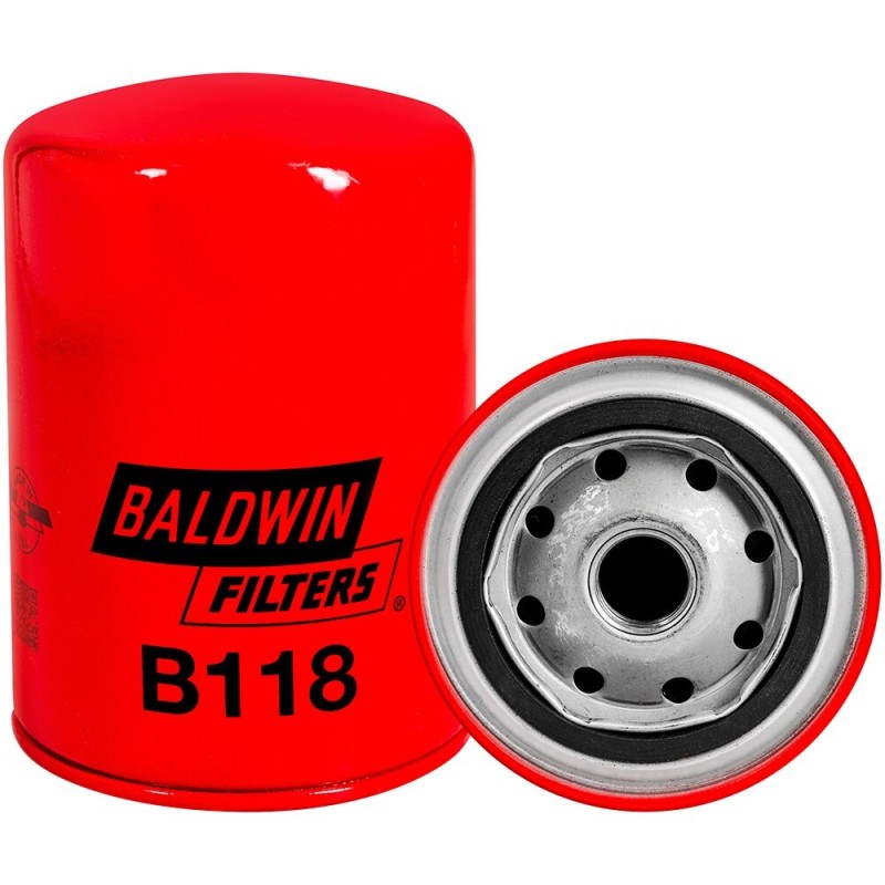 baldwin b118, full-flow lube spin-on