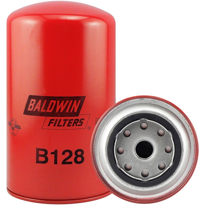 baldwin b128, by-pass lube spin-on