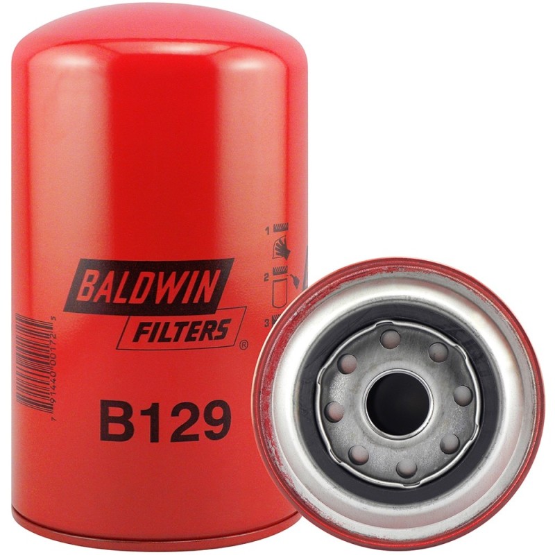 baldwin b129, full-flow lube spin-on