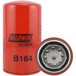 baldwin b164, by-pass lube spin-on