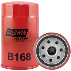 baldwin b168, full-flow lube spin-on