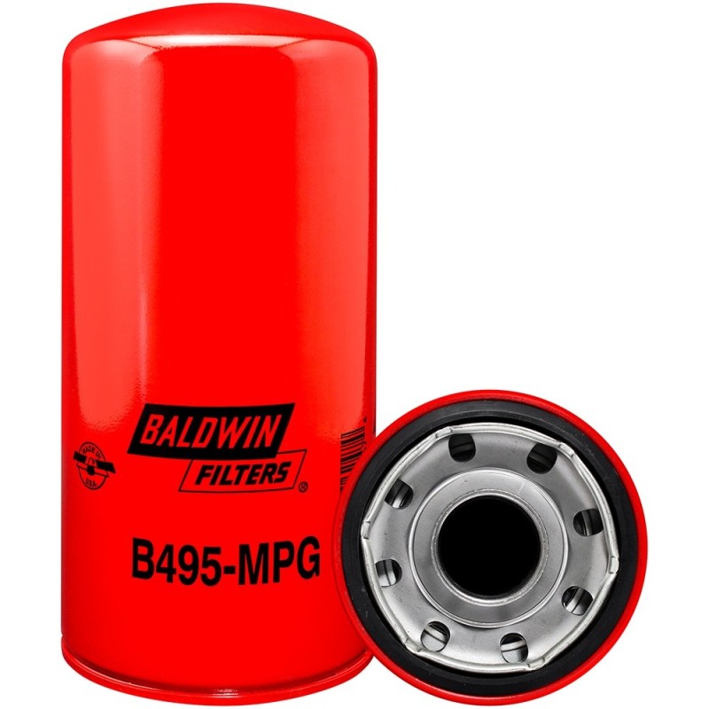 baldwin b495-mpg, maximum performance glass lube spin-on