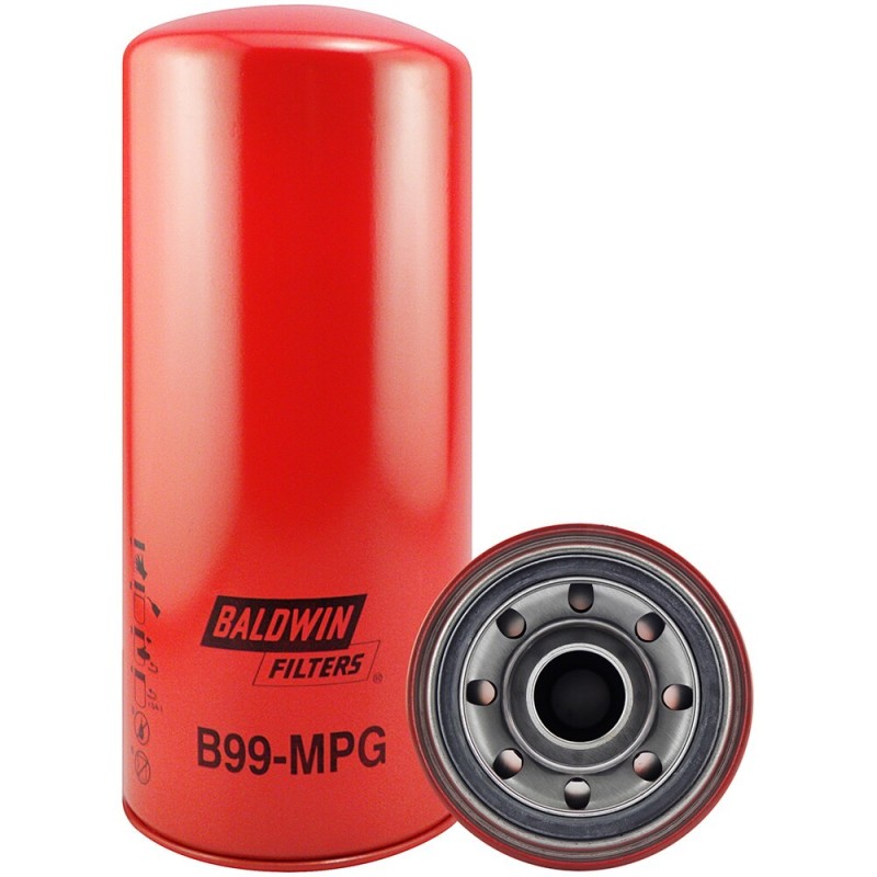 baldwin b99-mpg, maximum performance glass full-flow lube spin-on