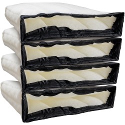 baldwin ba3965(4), set of 4 nylon screen supported bag air elements