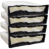 baldwin ba3965(4), set of 4 nylon screen supported bag air elements