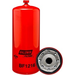 baldwin bf1216, fuel/water separator spin-on with drain
