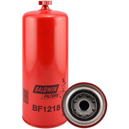 baldwin bf1218, fuel/water separator spin-on with drain