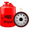 baldwin bf1223-sp, fuel/water separator spin-on with drain and sensor port