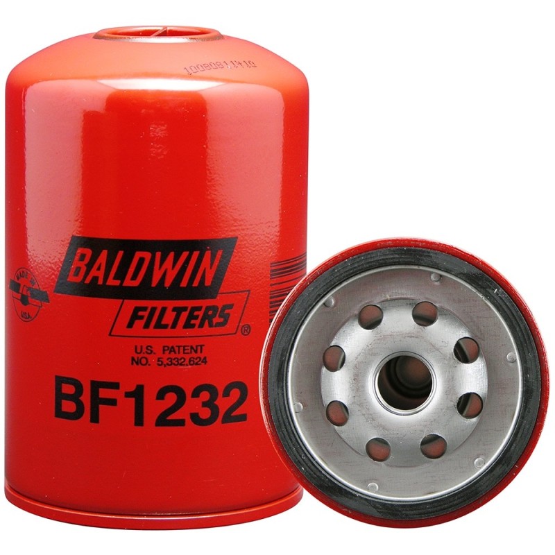 baldwin bf1232, fuel/water separator spin-on with sensor port